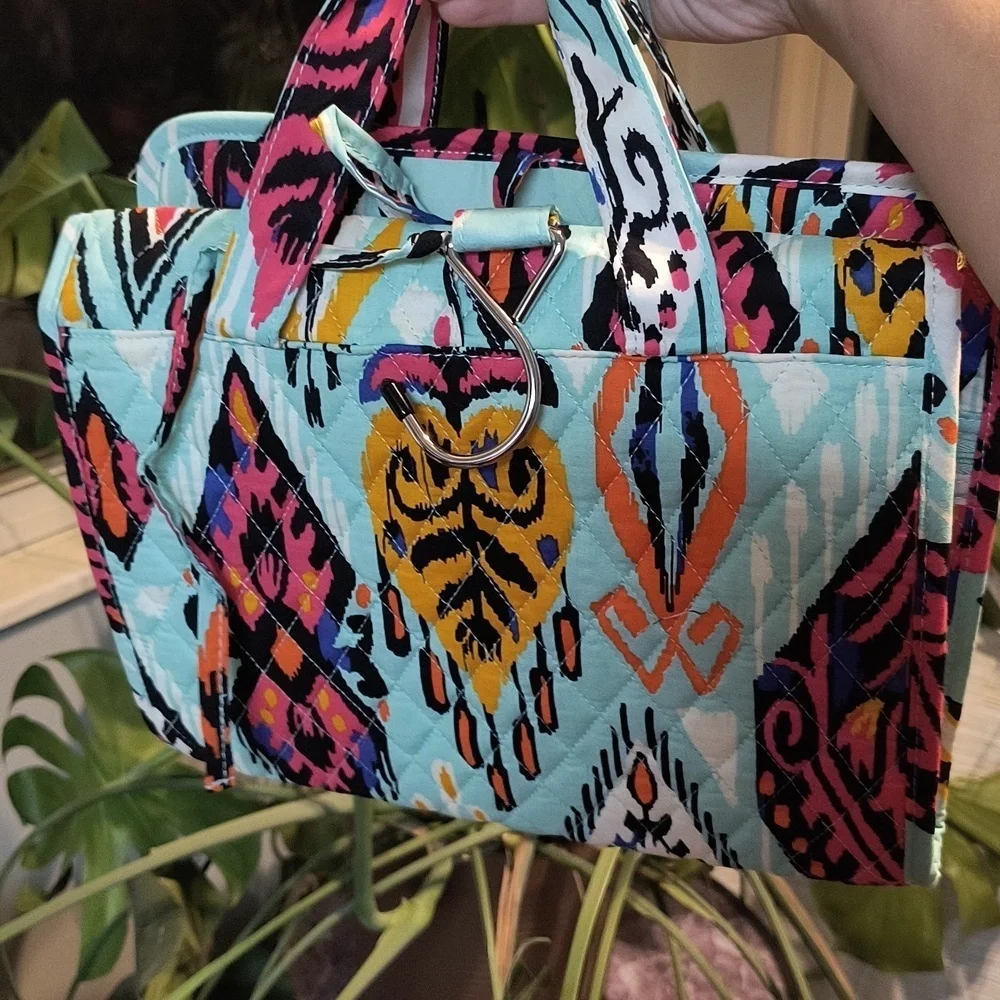 Vera Bradley Multicolor Quilted Cosmetic Case